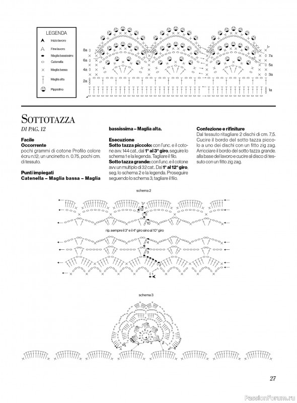 Вязаные проекты крючком в журнале «Profilo Uncinetto №10 2025»
