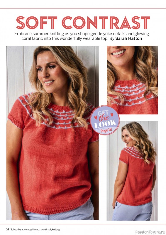 Вязаные проекты крючком в журнале «Simply Knitting №267 2025»