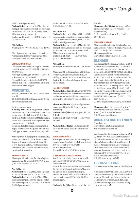 Вязаные проекты спицами в журнале &laquo;The Knitter №81 2026 Germany&raquo;