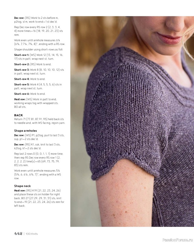 Вязаные проекты в книге &laquo;100 Knits: Interweave's Ultimate Pattern Collection&raquo;. Часть 4