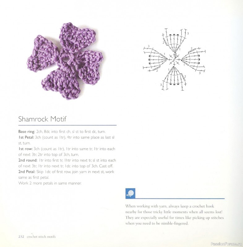 Вязаные проекты в книге &laquo;Crochet Stitch Motifs&raquo;. Продолжение