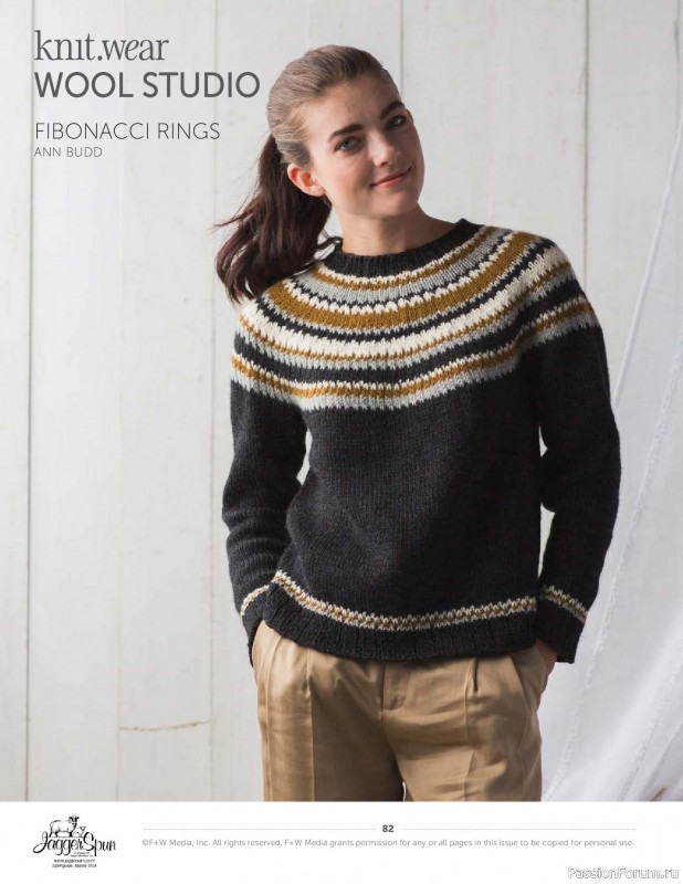 Вязаные проекты в журнале &laquo;Knit.Wear - Wool Studio Vol.101 2018&raquo;