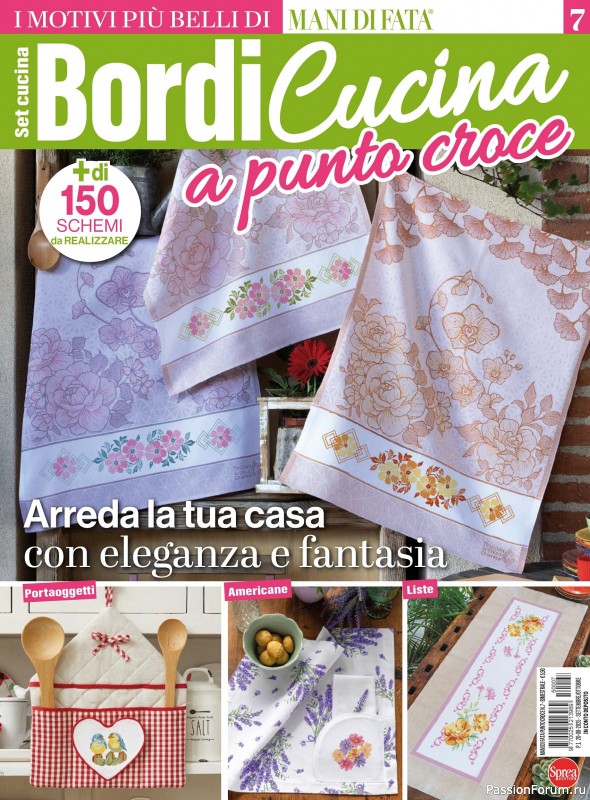 Коллекция проектов для рукодельниц в журнале &laquo;Mani di Fata Punto Croce №7 2025&raquo;