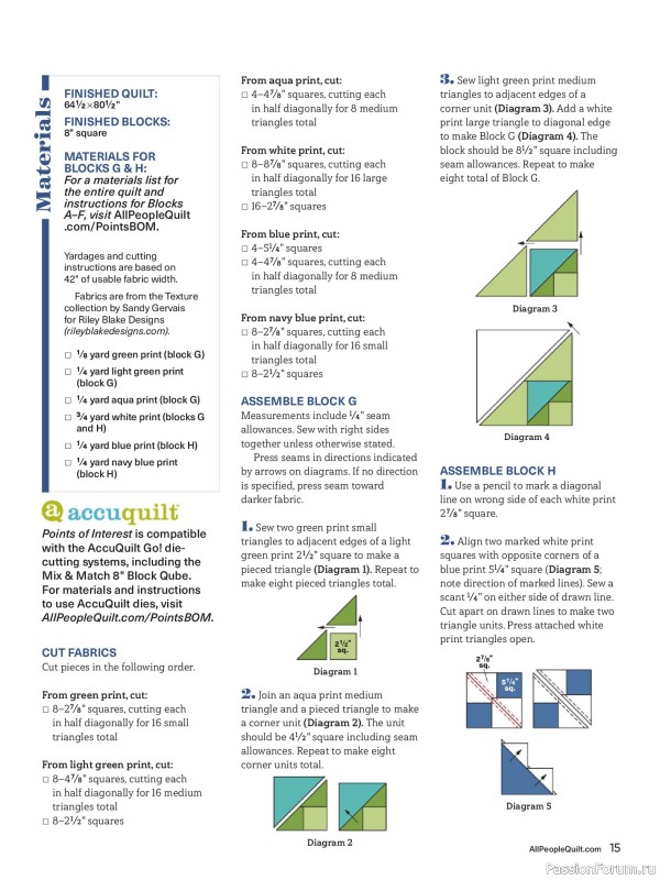Коллекция проектов для рукодельниц в журнале &laquo;American Patchwork & Quilting №199 2026&raquo;
