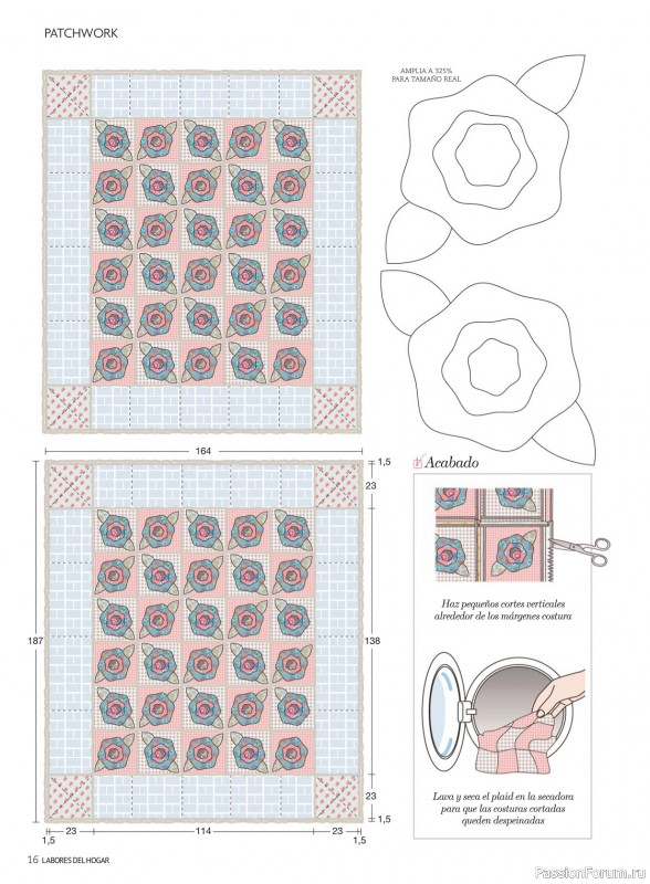 Коллекция проектов для рукодельниц в журнале «Labores del hogar №770 2024»