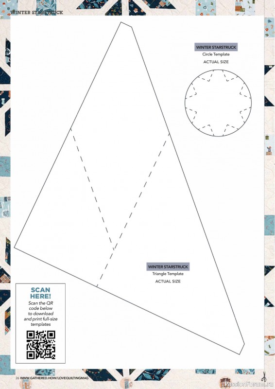 Коллекция проектов для рукодельниц в журнале «Love Patchwork & Quilting №156 2025»