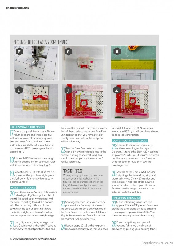 Коллекция проектов для рукодельниц в журнале &laquo;Love Patchwork & Quilting №162 2026&raquo;