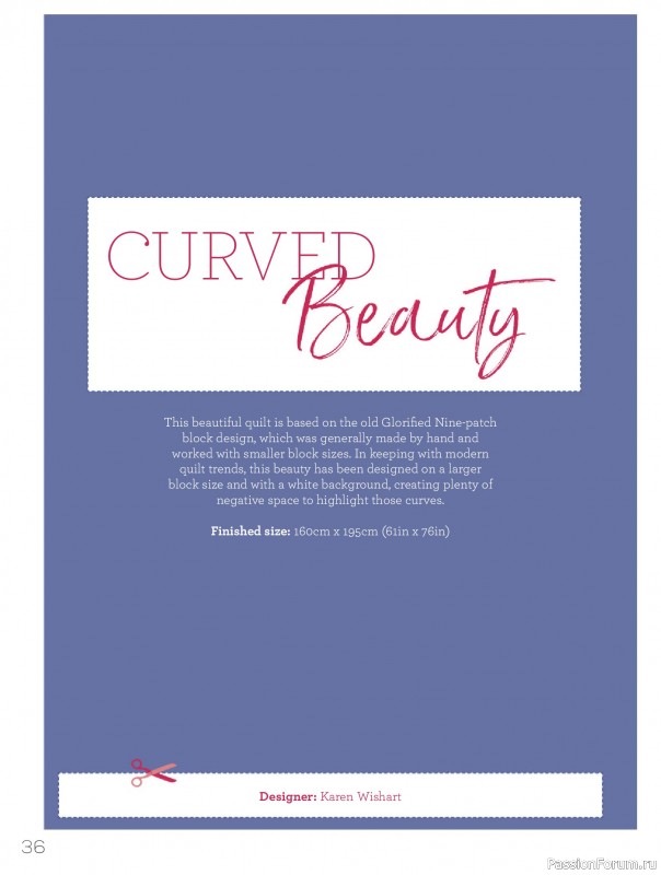 Коллекция проектов для рукодельниц в журнале &laquo;Quilters Companion №138 2026&raquo;