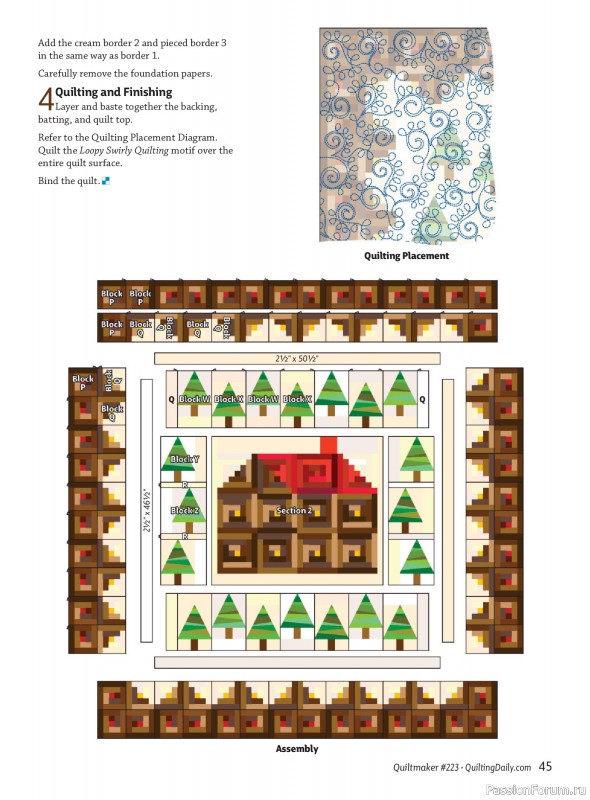 Коллекция проектов для рукодельниц в журнале «Quiltmaker - Winter 2026»