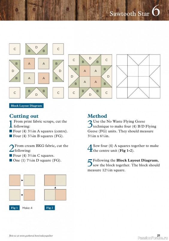 Коллекция проектов для рукодельниц в журнале «Todays Quilter №135 2025»