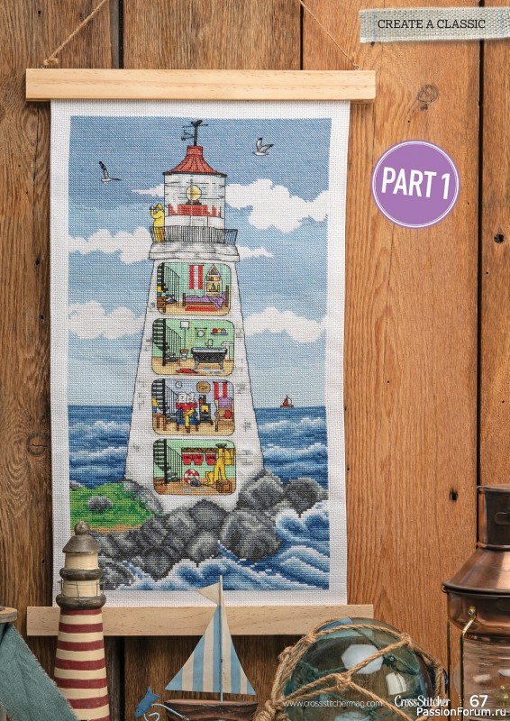 Коллекция вышивки крестиком в журнале «CrossStitcher №381 2022»