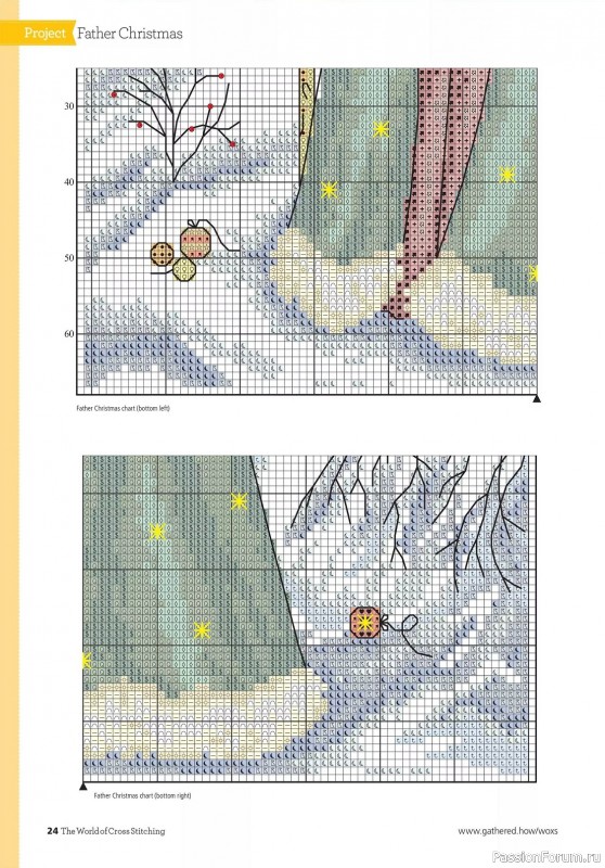 Коллекция вышивки в журнале «The World of Cross Stitching - Special 2023»