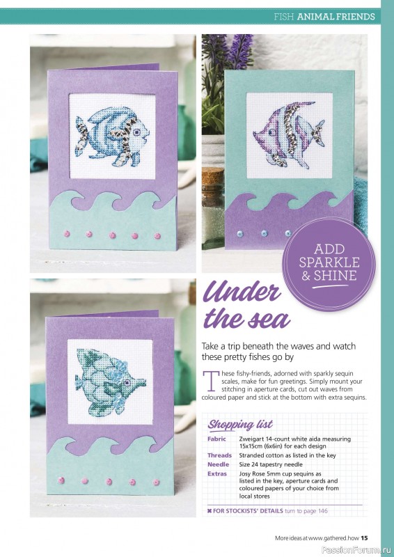 Коллекция вышивки в журнале &laquo;Ultimate Cross Stitch Collection - Durene Jones 2026&raquo;. Часть 1