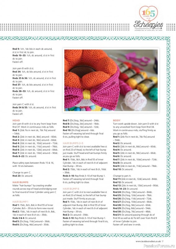 Вязаные модели крючком в журнале «Inside Crochet №137 2021»