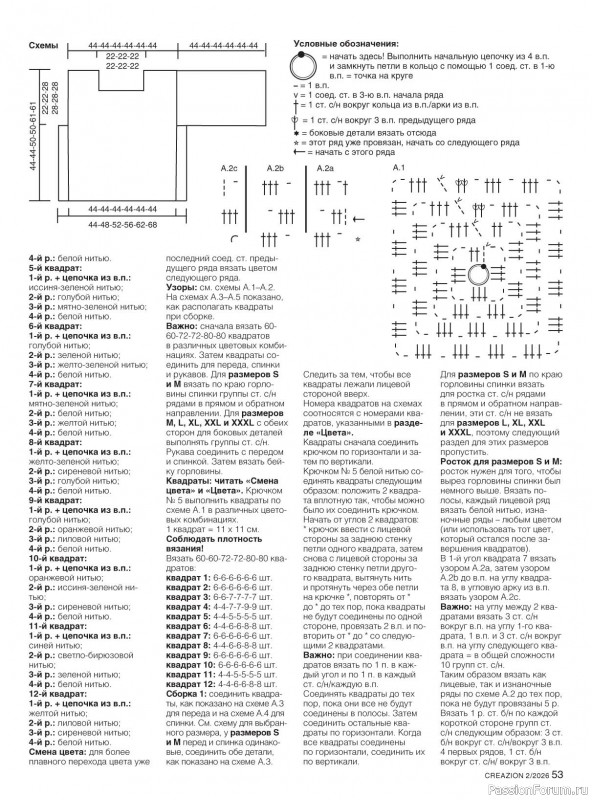 Вязаные модели в журнале &laquo;Creazion №2 2026&raquo;