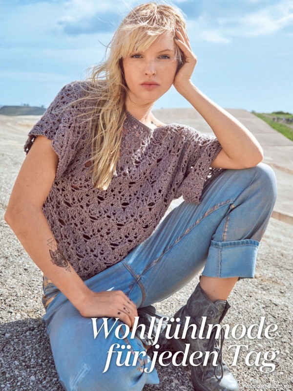 Вязаные модели в журнале &laquo;Maschentrends №2 2026&raquo;