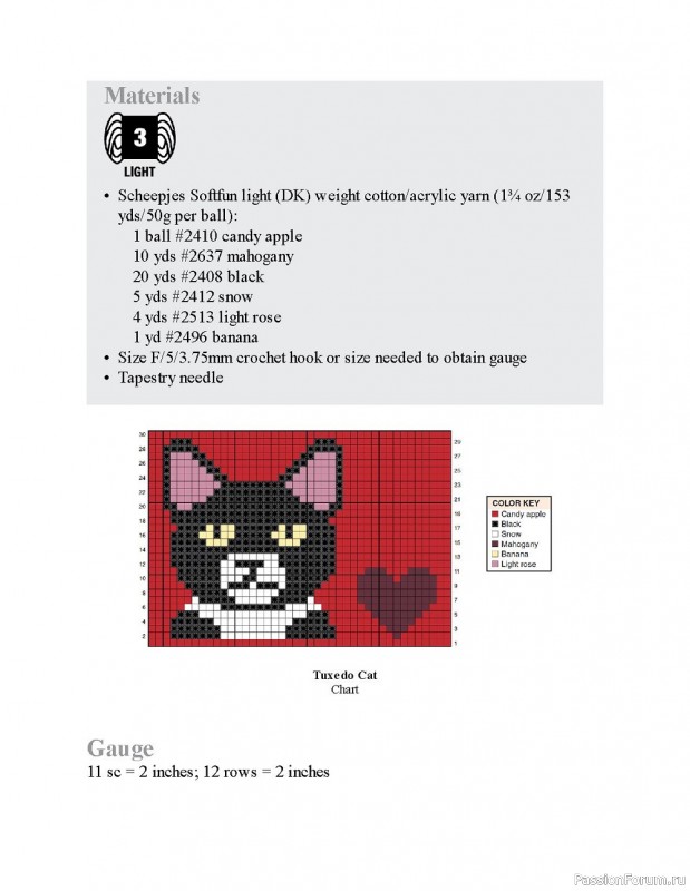 Вязаные проекты крючком в журнале «Pet Mug Mats»