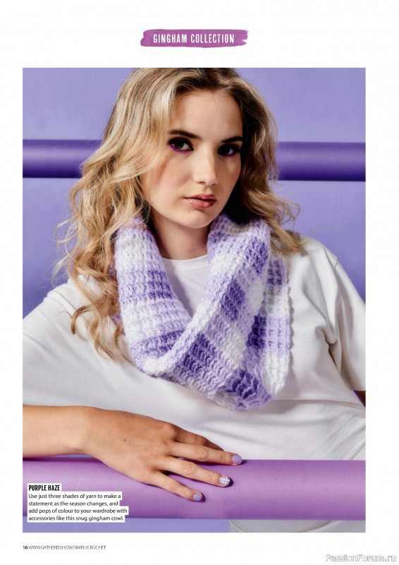 Вязаные проекты крючком в журнале «Simply Crochet №153 2024»