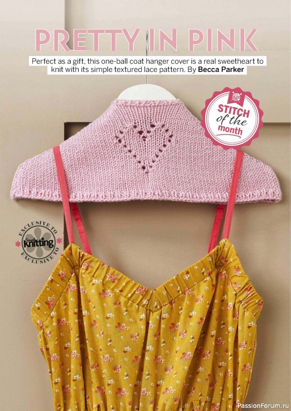 Вязаные проекты крючком в журнале «Simply Knitting №251 2024»