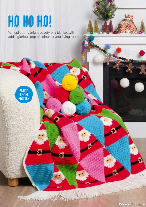 Вязаные проекты крючком в журнале «Your Crochet Christmas - 2025»