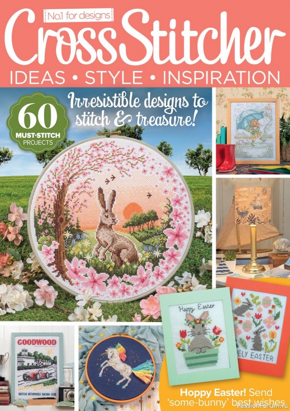 Коллекция вышивки в журнале «CrossStitcher №407 2024»