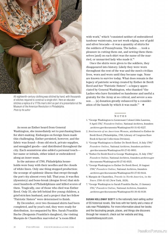 Коллекция проектов для рукодельниц в журнале &laquo;PieceWork - Spring 2025&raquo;