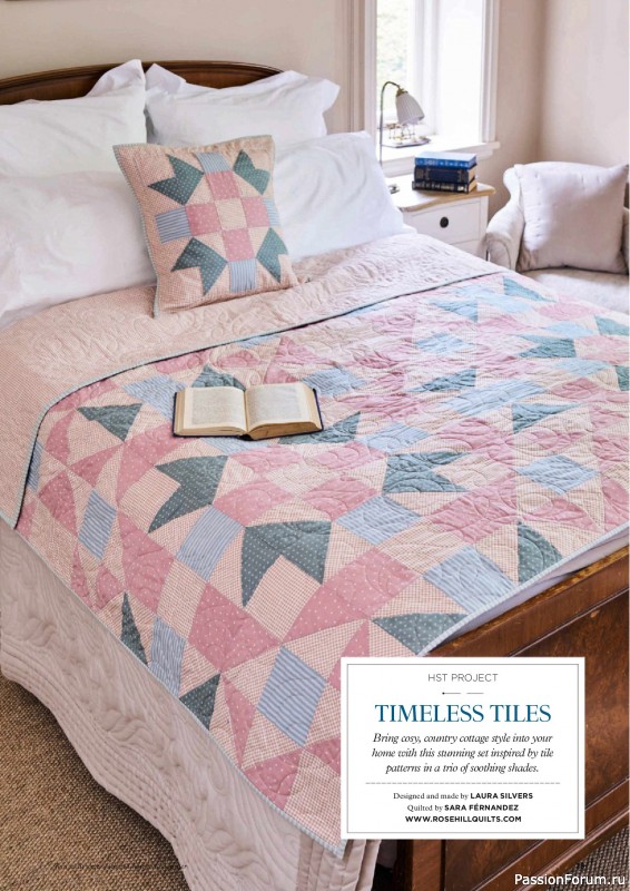 Коллекция проектов для рукодельниц в журнале «Todays Quilter №142 2026»