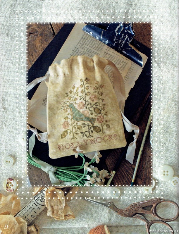 Коллекция вышивки в книге «Sewing Club»
