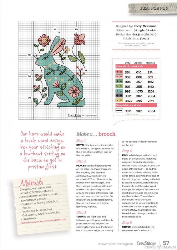 Коллекция вышивки в журнале «CrossStitcher №431 2026»