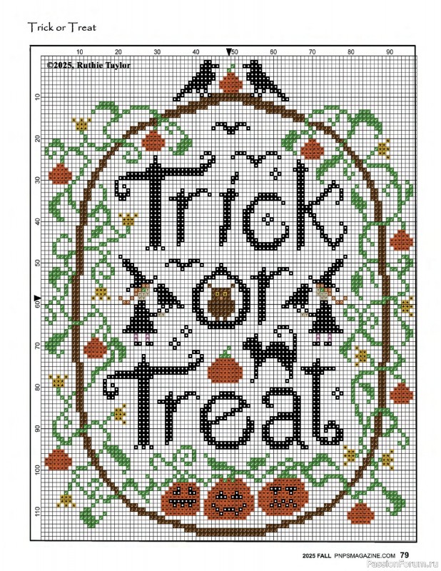 Коллекция вышивки в журнале «Punch Needle & Primitive Stitcher – Fall 2025»