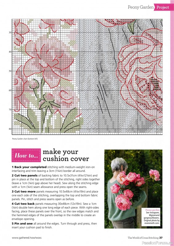 Коллекция вышивки в журнале «The World of Cross Stitching №362 2025»