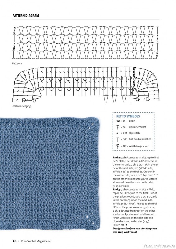 Вязаные проекты крючком в журнале «Fun Crochet Magazine №14 2023»