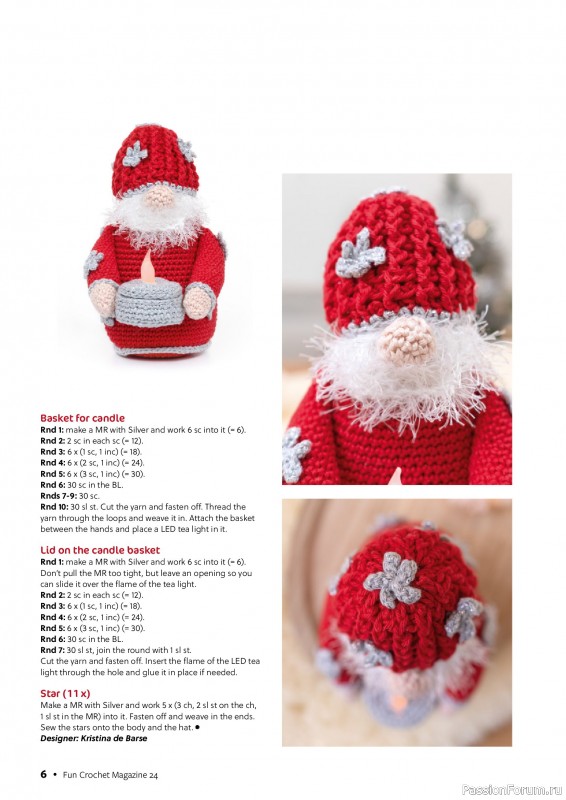 Вязаные проекты крючком в журнале «Fun Crochet Magazine №24 2025»