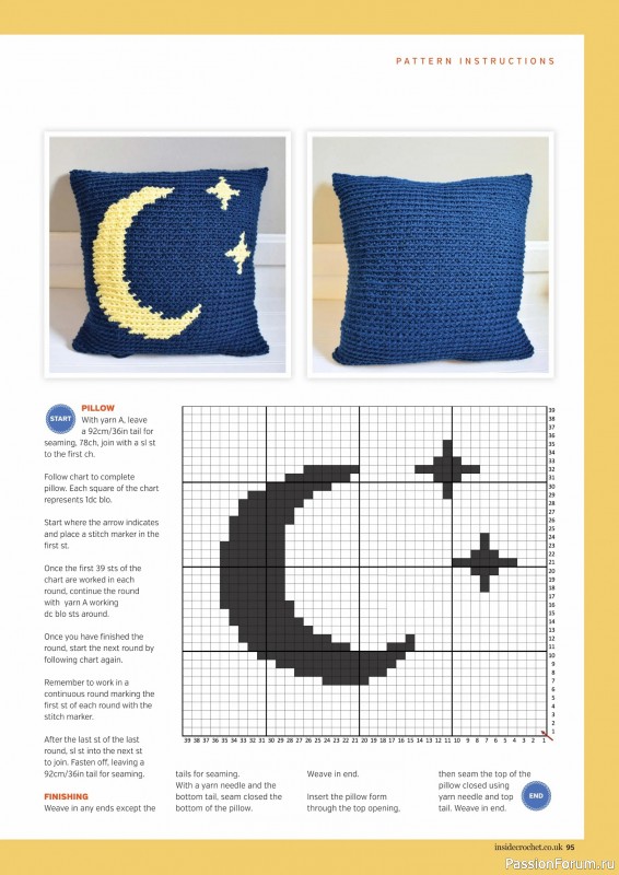 Вязаные проекты крючком в журнале «Inside Crochet №183 2025»