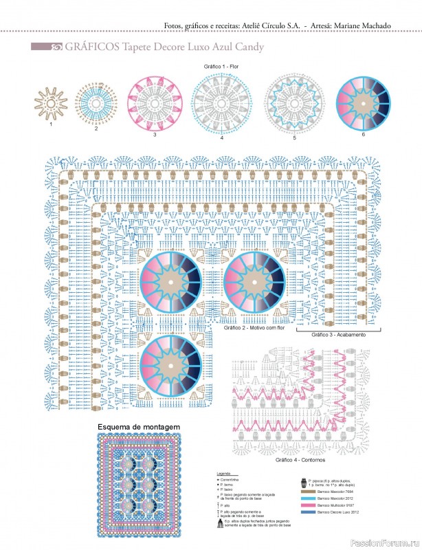 Вязаные проекты крючком в журнале «Mega artesanato Ed.130 2026»