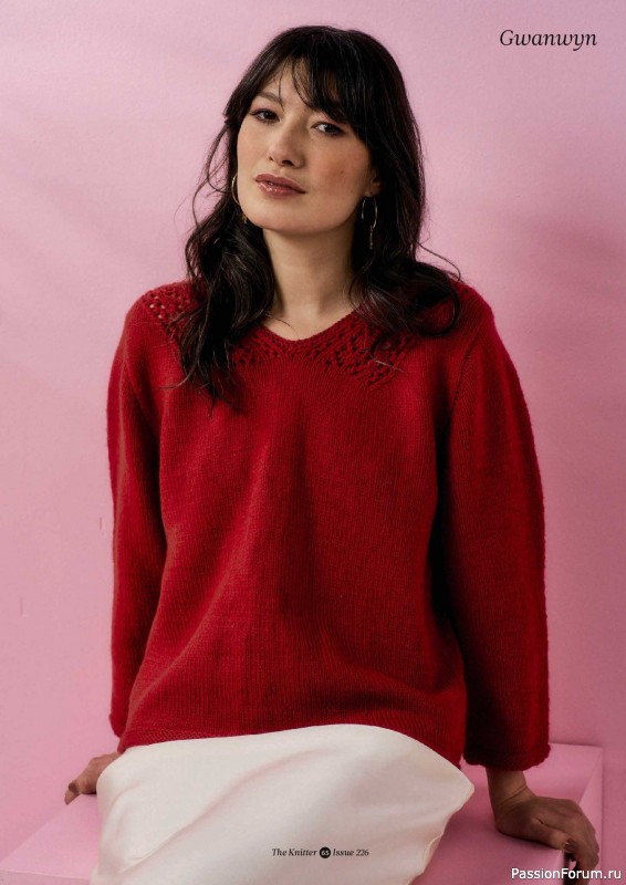 Вязаные проекты спицами в журнале &laquo;The Knitter №226 2026&raquo;