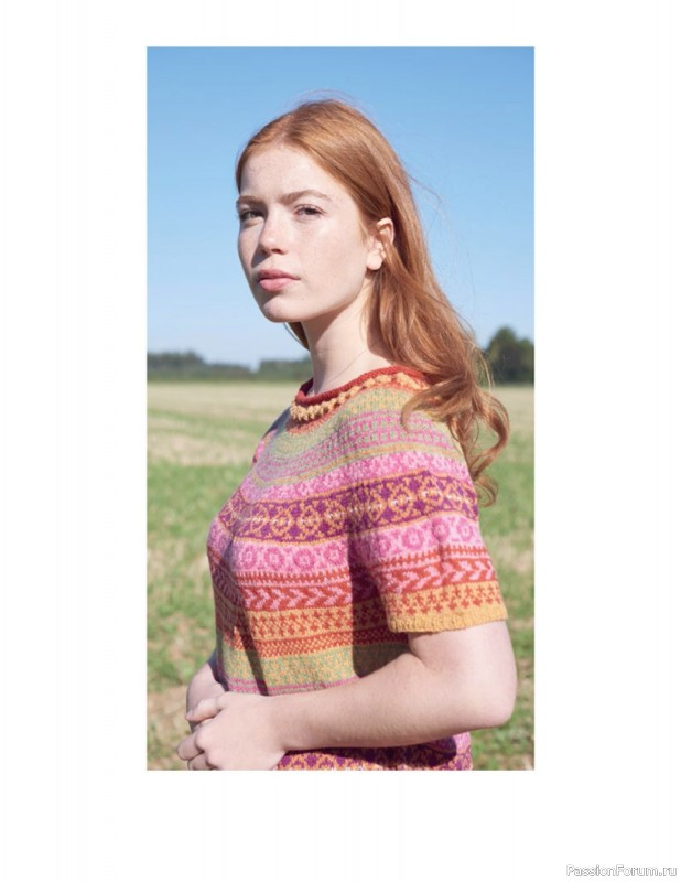 Вязаные проекты в книге «Fair Isle Fashion Knits». Продолжение