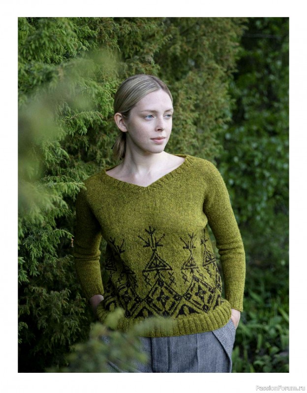 Вязаные проекты в книге «Knitted Kalevala»