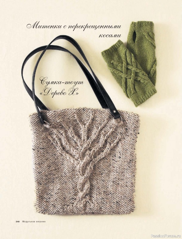 Вязаные проекты в книге &laquo;Модульное вязание на спицах&raquo;. Продолжение