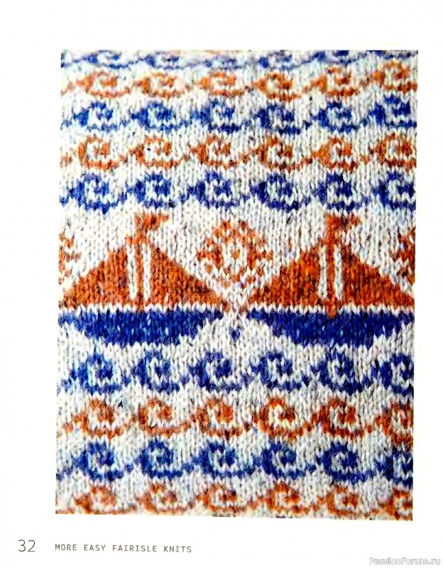Вязаные проекты в книге «More Easy Fairisle Knits».
