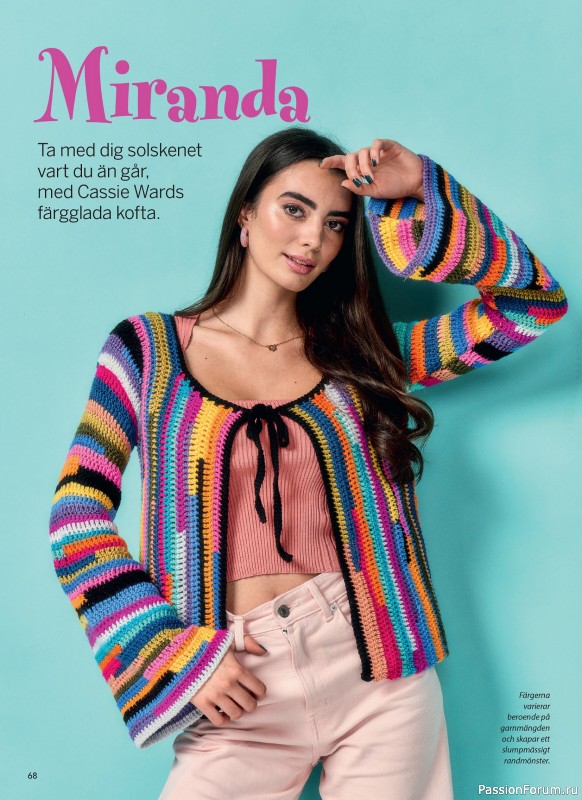 Вязаные проекты в журнале &laquo;Inspirerande handarbete - April 2026&raquo;
