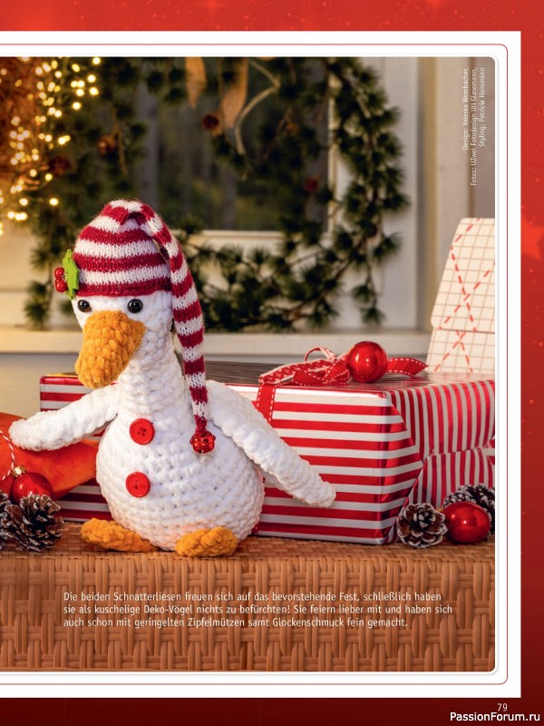 Вязаные проекты в журнале «Meine Hakelwelt Sonderheft HA145 2025»