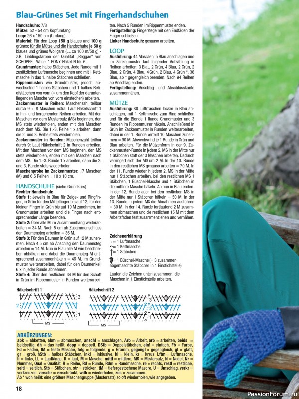 Вязаные проекты в журнале « Spaß am Häkeln №4 2025»