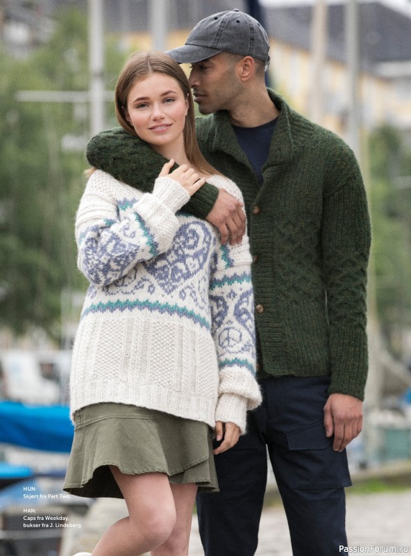 Вязаные проекты в журнале «Yarnmade №2 2019 Autumn & Winter Collection».