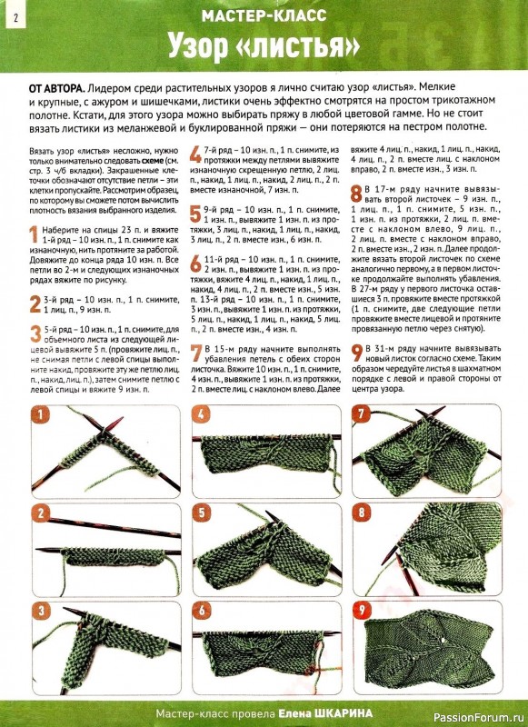 Авторские проекты в журнале «Азбука вязания №4 2020»