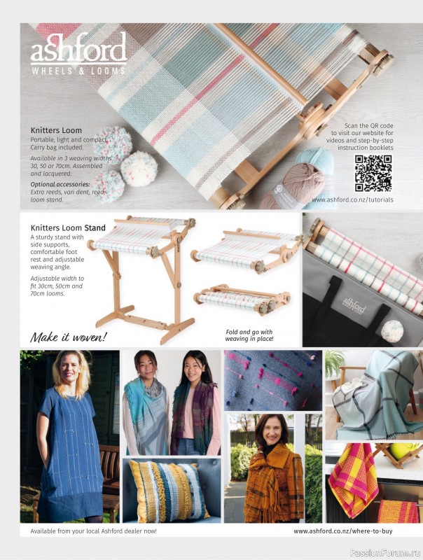 Коллекция проектов для рукодельниц в журнале «Australian Homespun - October-November 2025»