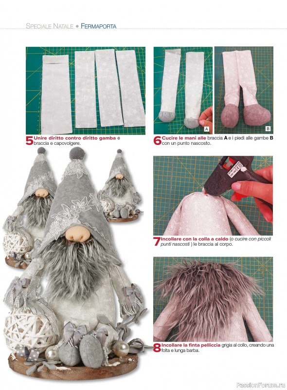 Коллекция проектов для рукодельниц в журнале «I Love Cucito Speciale №6 2025-2026 Natale»