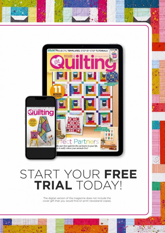 Коллекция проектов для рукодельниц в журнале &laquo;Love Patchwork & Quilting №164 2026&raquo;