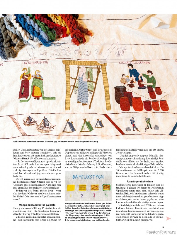 Коллекция проектов для рукодельниц в журнале «Stickat & Sant №6 2025»