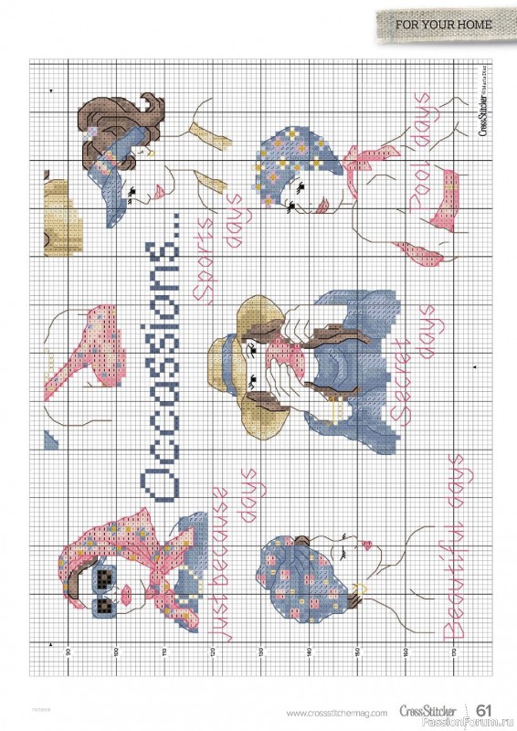 Коллекция вышивки в журнале «CrossStitcher №385 2022»